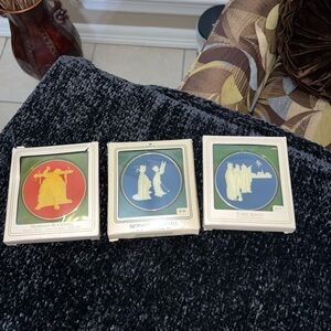 Hallmark Norman Rockwell CAMEO Series Ornaments 1980-1988 Vintage